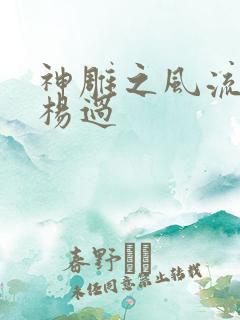 神雕之风流浪子杨过