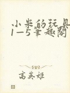 小米的玩具日记1—5笔趣阁