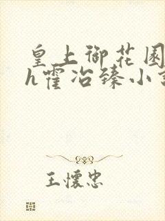 皇上御花园hlh霍冶臻小说