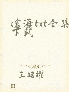 沧海txt全集下载