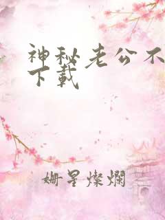 神秘老公不见面下载