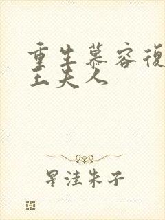 重生慕容复之弄王夫人