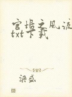 官场之风流人生txt下载