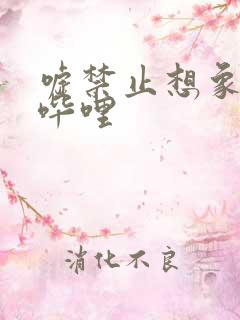 嘘禁止想象哔哩哔哩