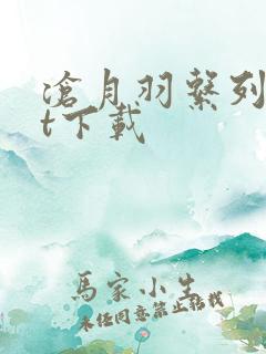 沧月羽系列txt下载