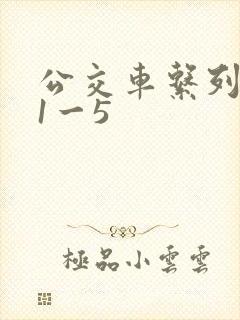 公交车系列合集1一5