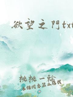 欲望之门txt