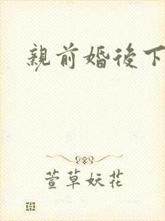 亲前婚后下载