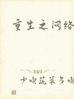 重生之网络大亨