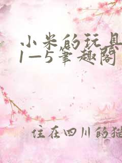 小米的玩具日记1—5笔趣阁