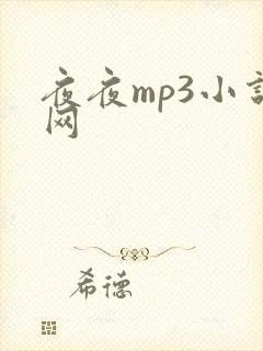 夜夜mp3小说网