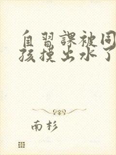 自习课被同桌男孩摸出水了