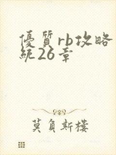 优质rb攻略系统26章