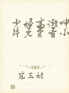 少妇高潮呻吟A片免费看小说