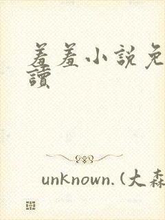 羞羞小说免费阅读