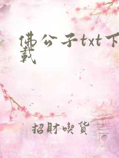 佛公子txt下载