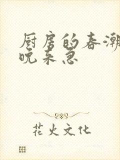 厨房的春潮带雨晚来急