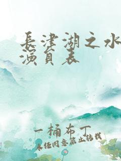 长津湖之水门桥演员表