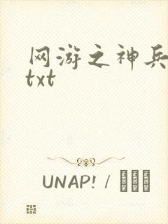 网游之神兵利器txt