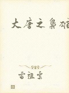 大唐之枭雄天下