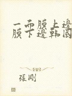 一面膜上边一面膜下边韩国