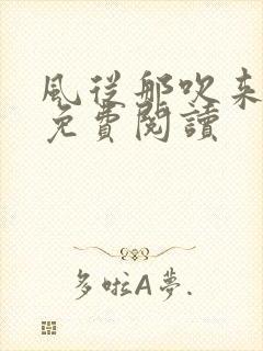 风从那吹来小说免费阅读