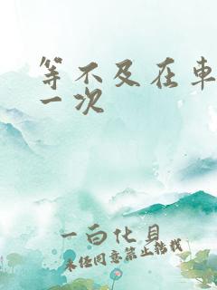 等不及在车里做一次