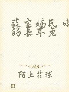 苏家嫡氏 吃肉的长耳兔