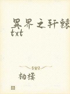 异界之轩辕剑魂txt