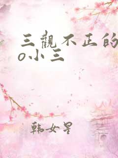 三观不正的文po小三