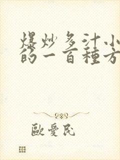 爆炒多汁小美人的一百种方法