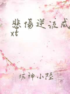 悲伤逆流成河txt