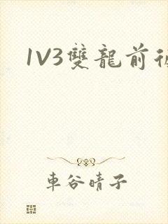 1V3双龙前后