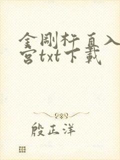 金刚杵直入莲花宫txt下载