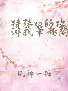 特殊xp的攻略游戏笔趣阁