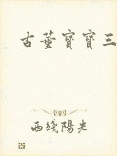 古董宝宝三岁半