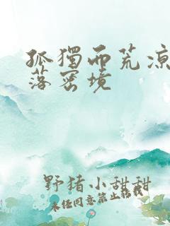 孤独而荒凉的失落密境