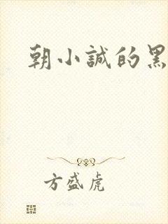 朝小诚的黑白