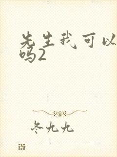 先生我可以上你吗2