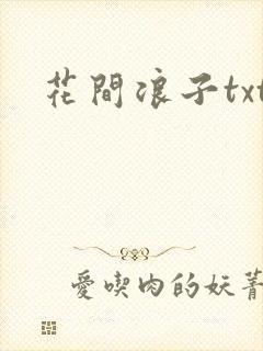 花间浪子txt