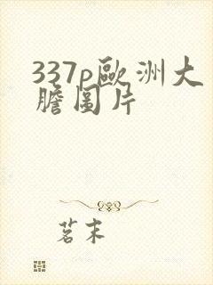 337p欧洲大胆图片