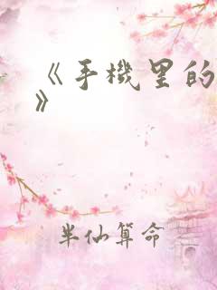 《手机里的秘密》