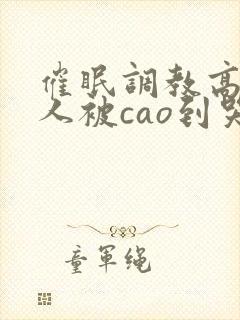 催眠调教高冷美人被cao到哭