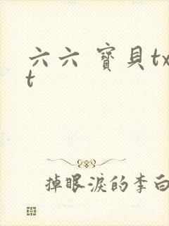 六六 宝贝txt