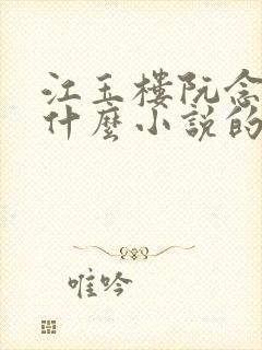 江玉楼阮念笙是什么小说的名字