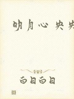明月心 央央