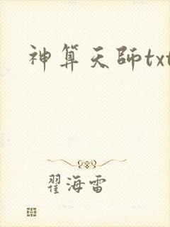 神算天师txt