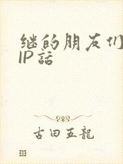 继的朋友们SVIP话