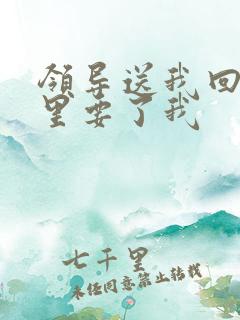 领导送我回家车里要了我