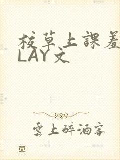 校草上课羞耻PLAY文